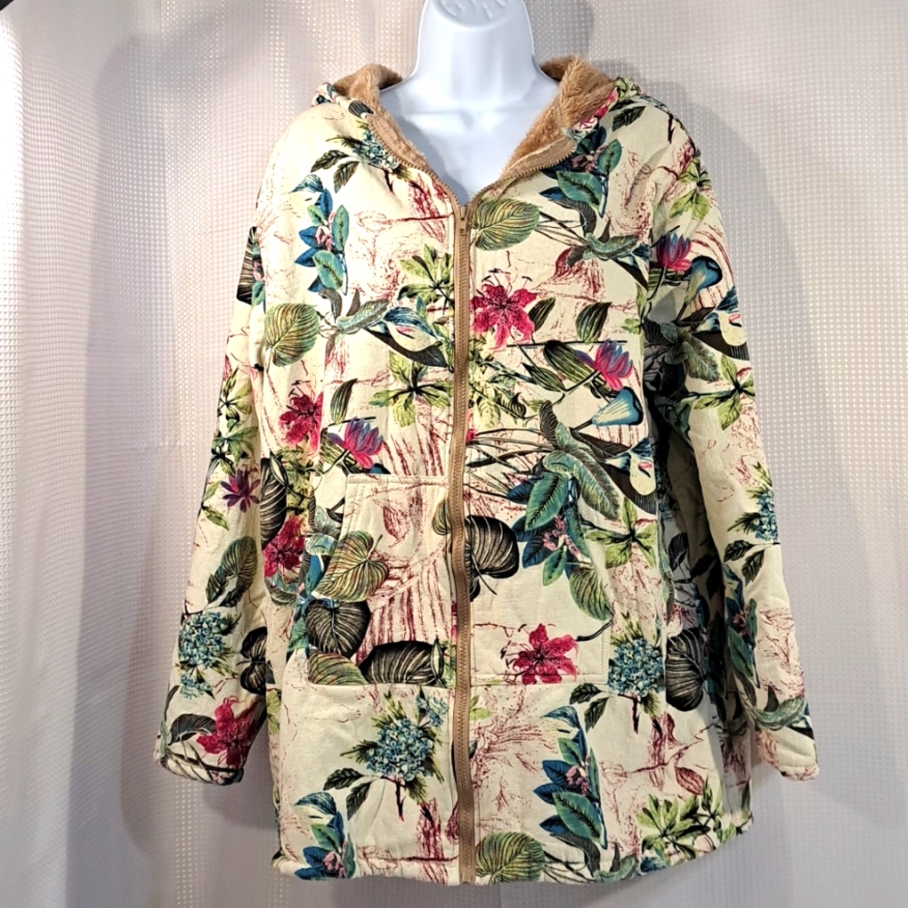 Spring Zip Jacket With Hood